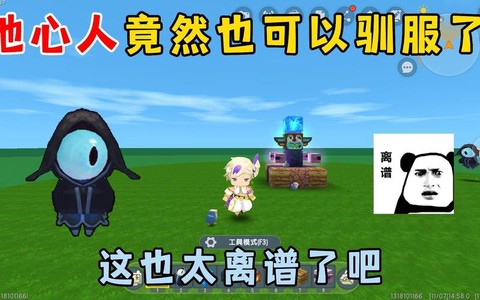 迷你世界怎么把地心人