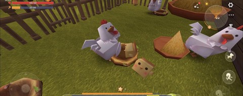 迷你世界小鸡怎么喂