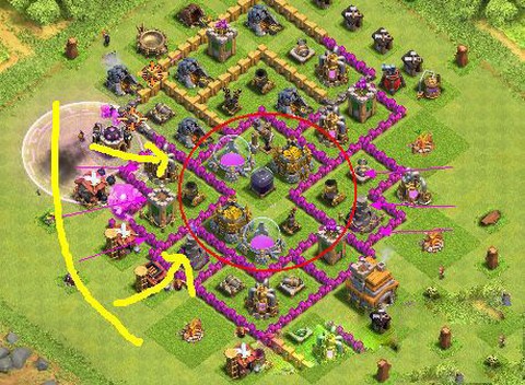 部落冲突怎么快速打钱