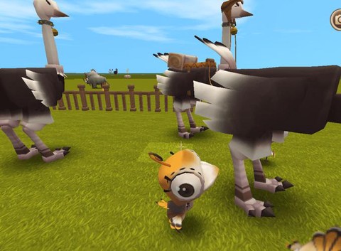 迷你世界如何驯服鸵鸟[图1]