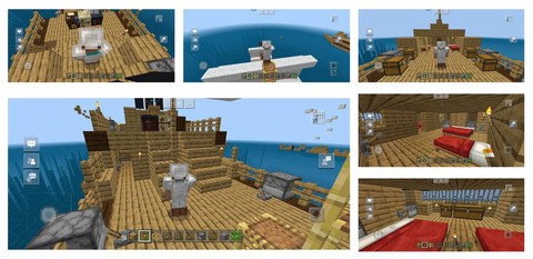 我的世界怎么造船远航[图1]